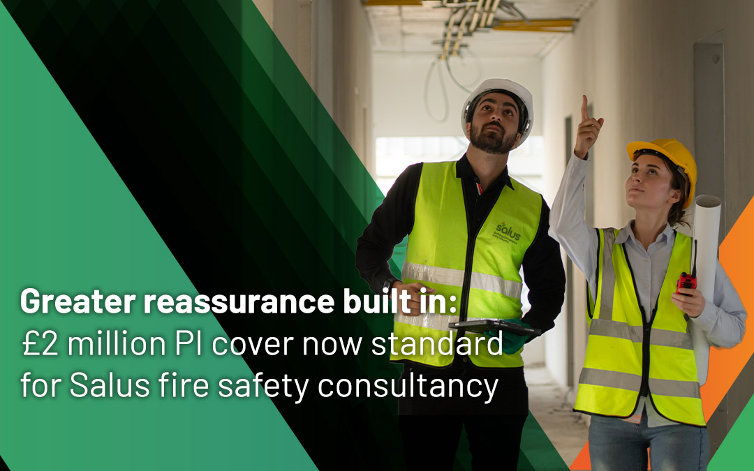 Salus Fire Safety Consultancy team providing specialist fire safety advice
